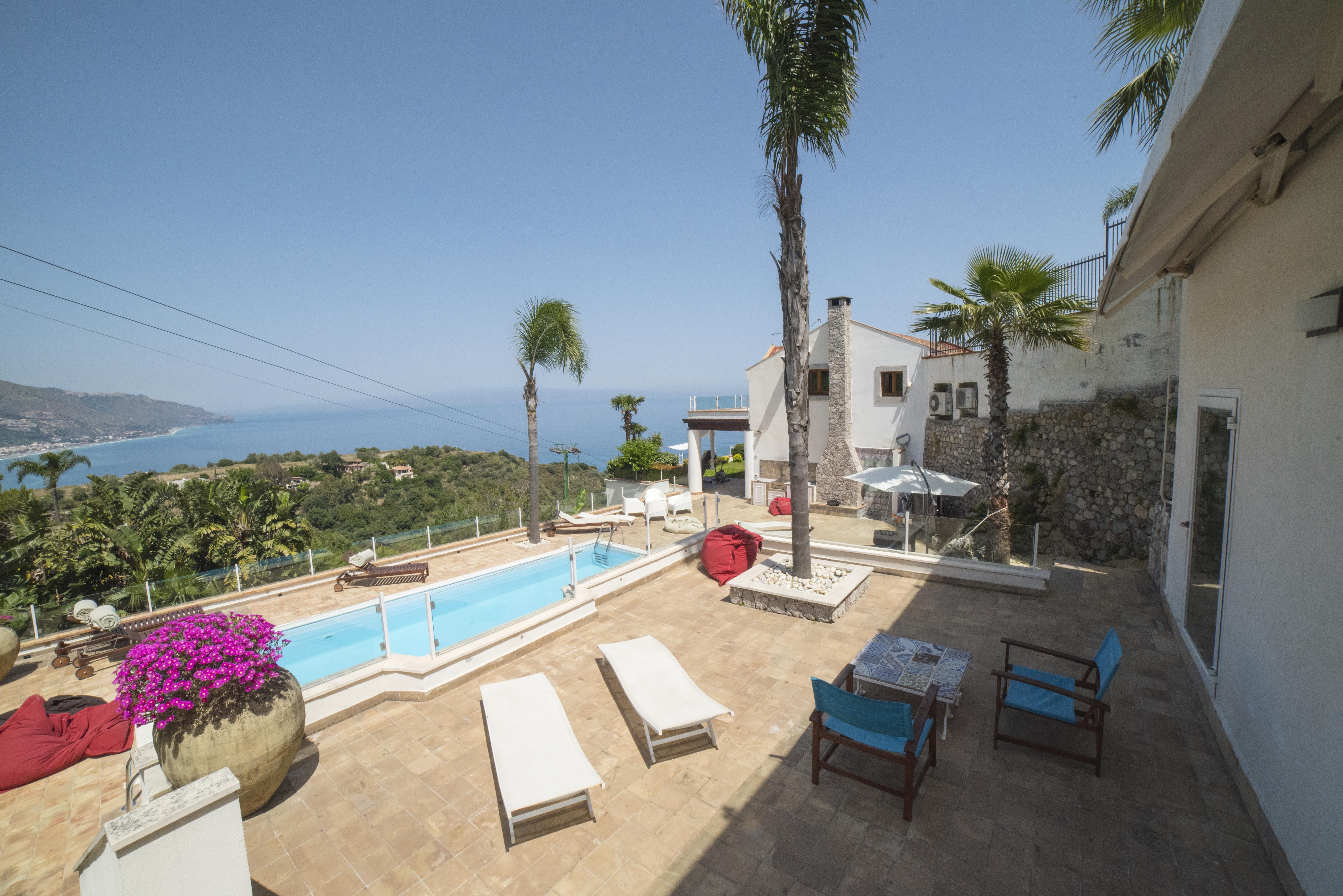 Villa Zagara Garden Spectacular Sea View In Taormina Kültér fotó